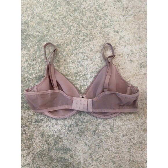 SOMA Size 40D Lightest Lift Perfect Coverage Lace Floral Pattern Underwired Bra - Picture 3 of 6